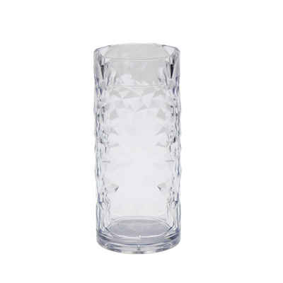 mehrweg.pro Mehrwegbecher Longdrinkbecher "Crystal", 0,3 l, Kunststoff, (Sparset, 5000-tlg., 5000), Aufwendigen Kristall-Design