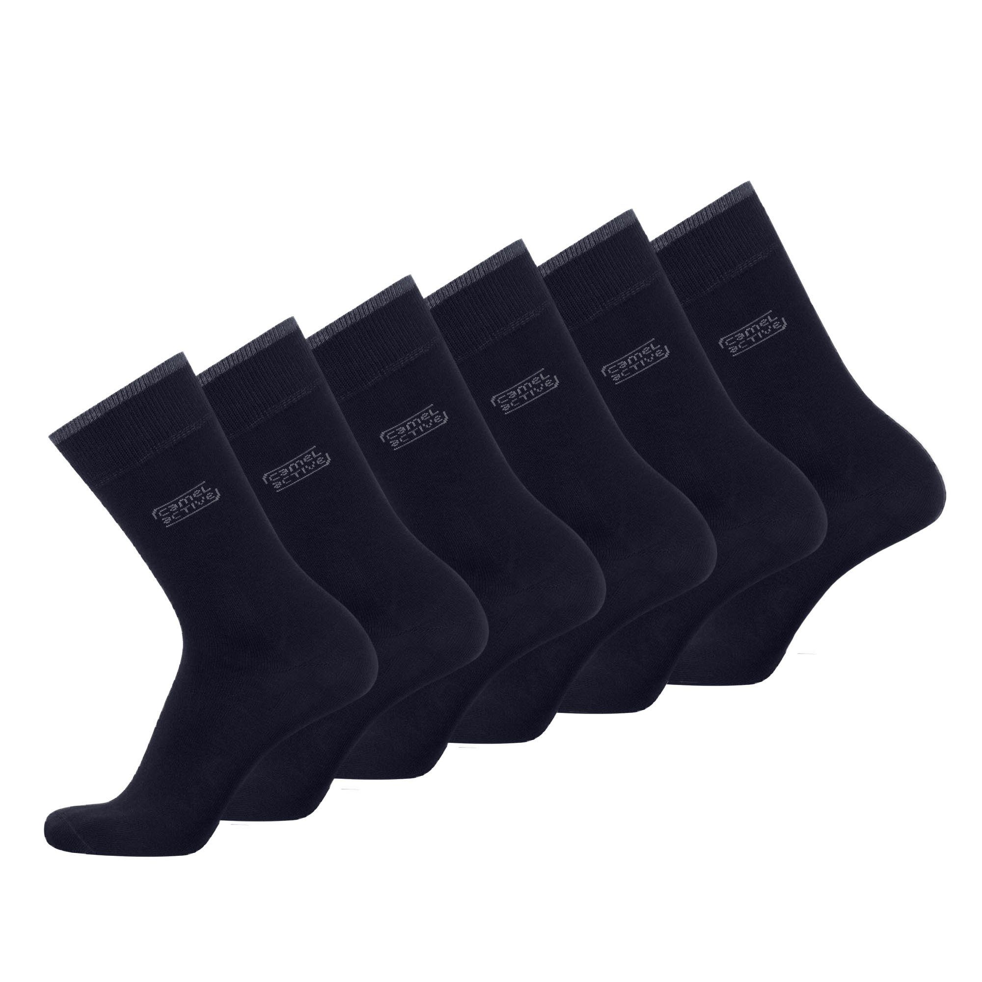 camel active Kurzsocken Herren Socken, 6er Pack - Kurzsocken, Basic Navy