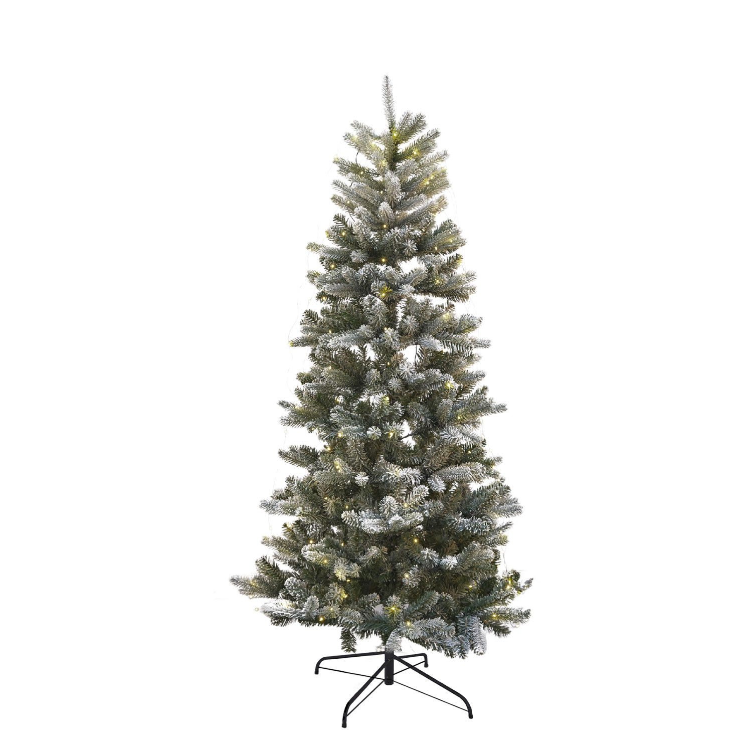 Sirius Home A/S LED Baum Elias Tree beschneit LED warmweiß outdoor, LED fest integriert, warmweiß