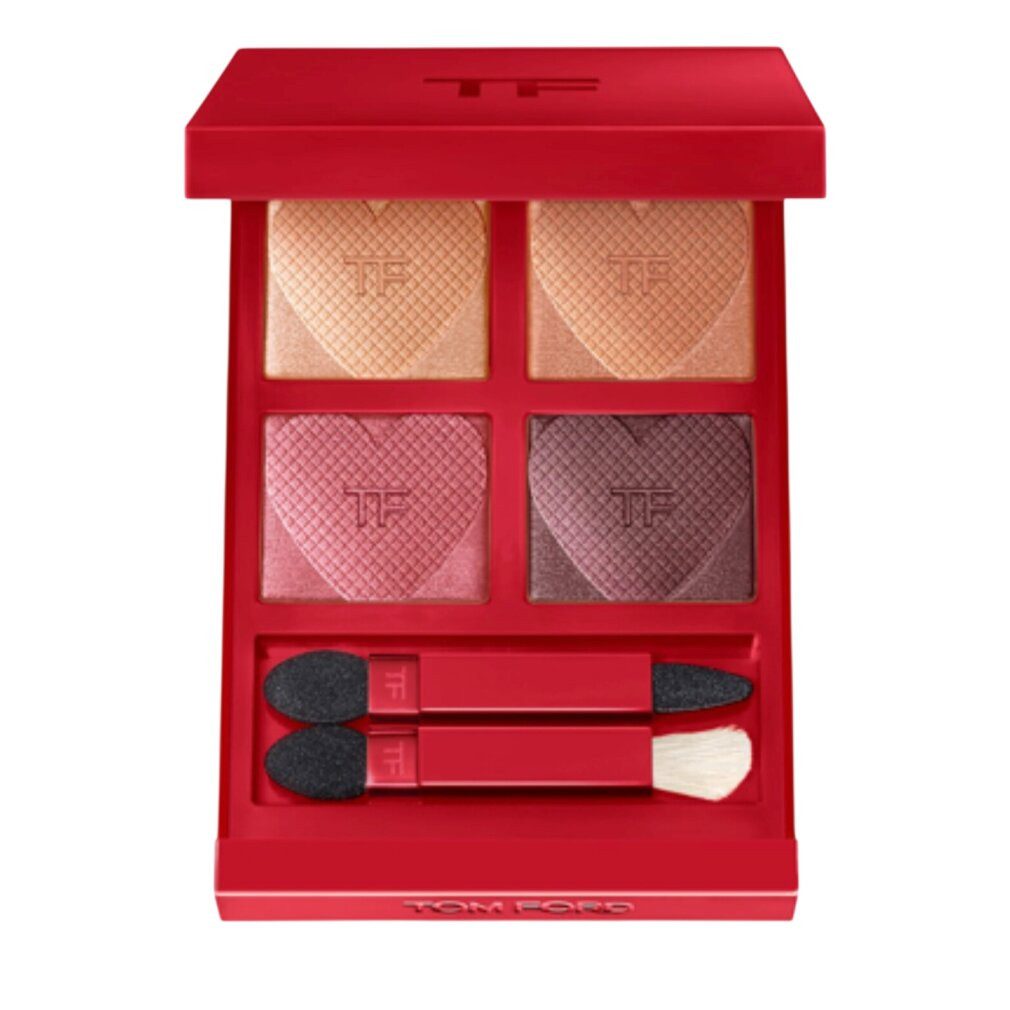 Tom Ford Lidschatten, Color Quad, Lidschattenpalette, 04, Honeymoon, 4 Farbtöne