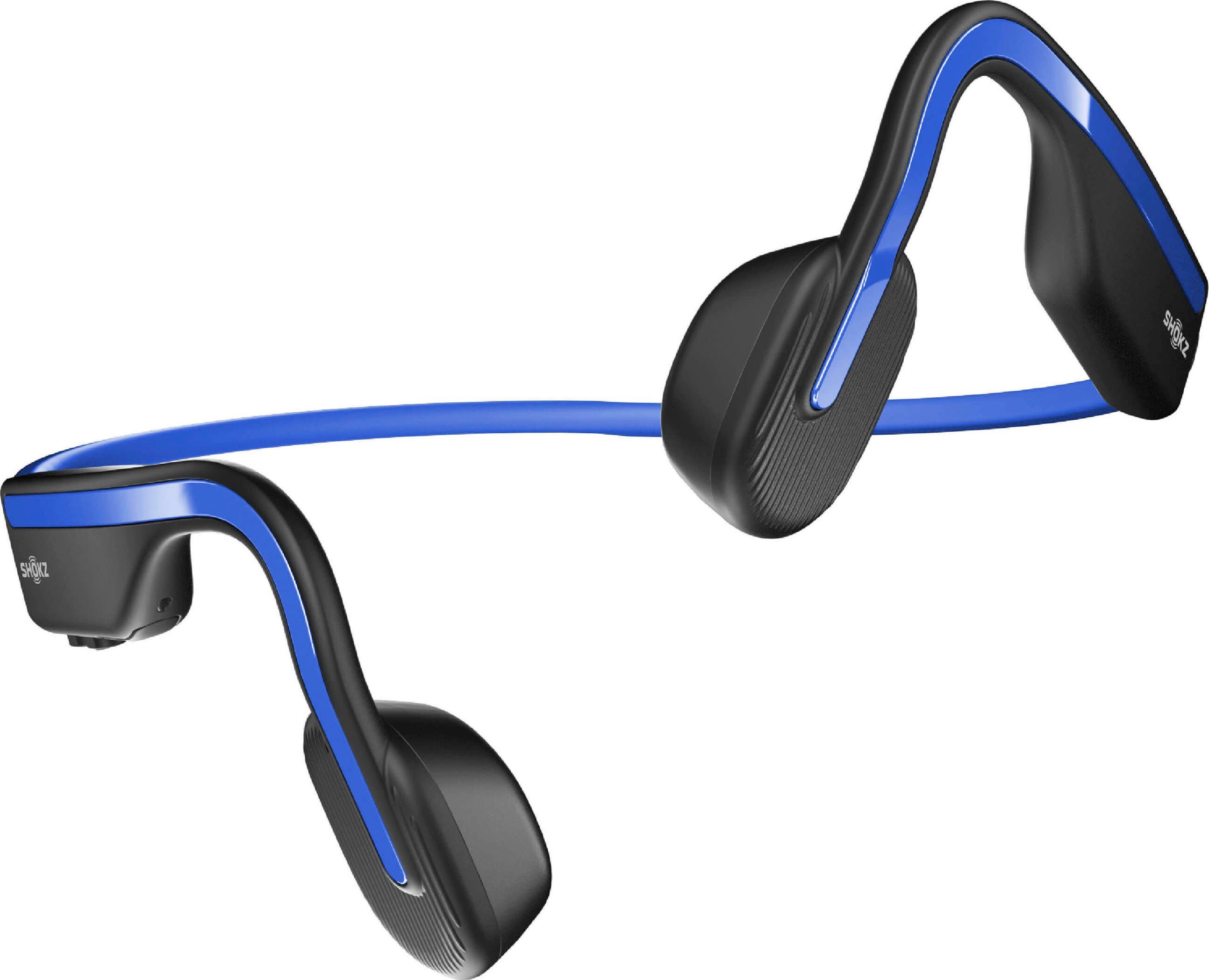 Shokz OpenMove Noise-Cancelling, Sport-Kopfhörer AVRCP Wireless) Bluetooth, Bluetooth, (Freisprechfunktion, blau Bluetooth, A2DP HSP, HFP
