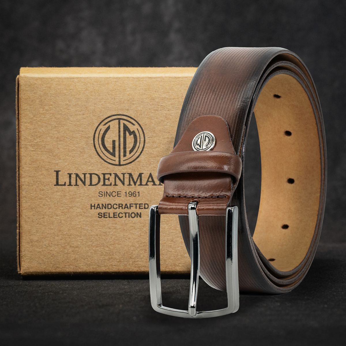 LINDENMANN Ledergürtel