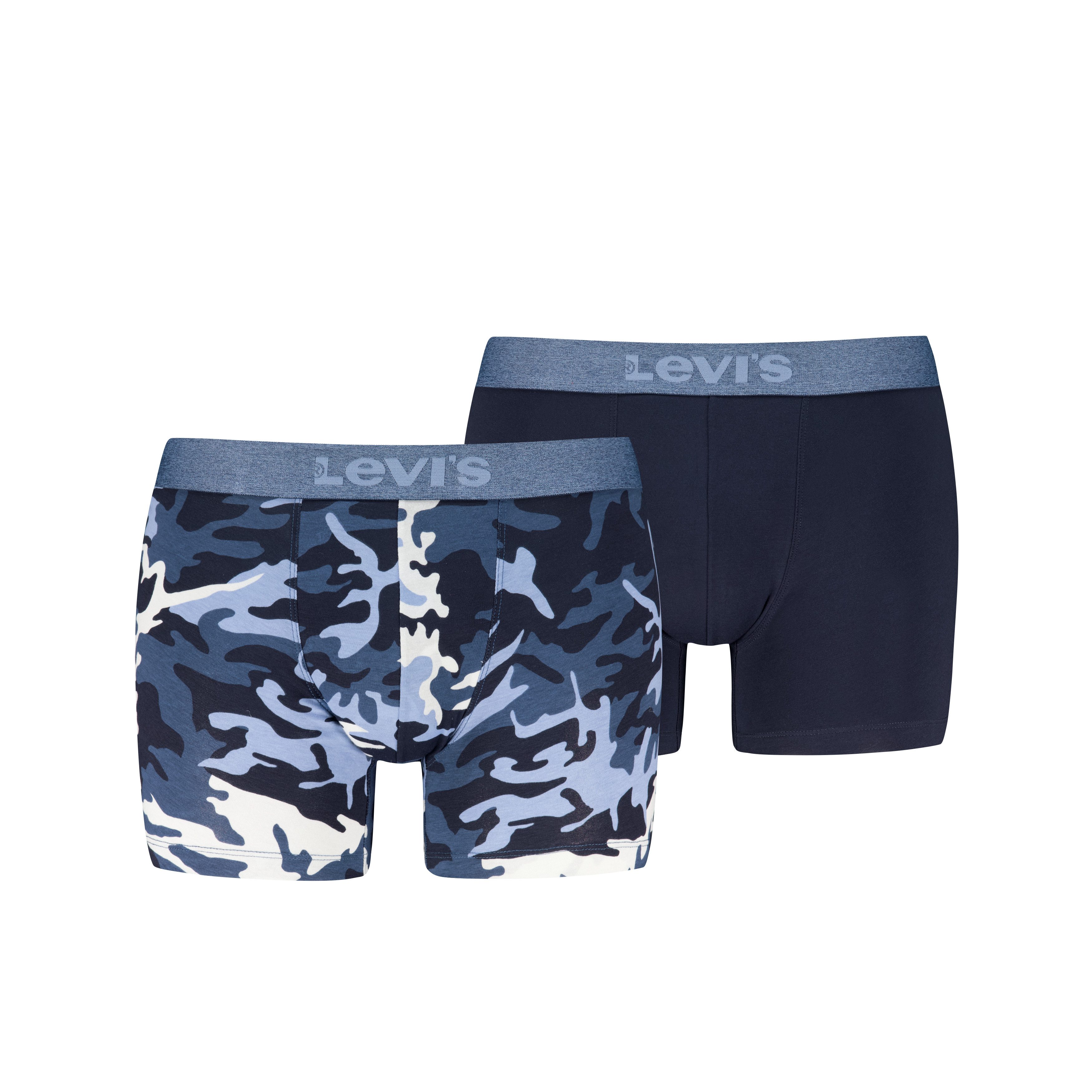 Levi's® Boxershorts (2er Pack) Beinausschnitt, der nicht hochrutscht