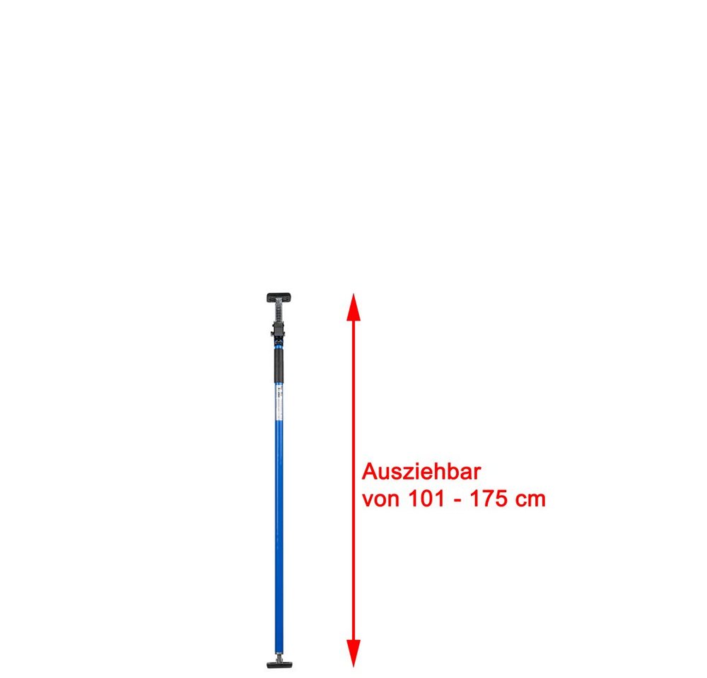 Thumbnail - ALLEGRA Stützelement Montagestütze, Teleskopstange AB175 (blau), für Renovierung, Baustelle