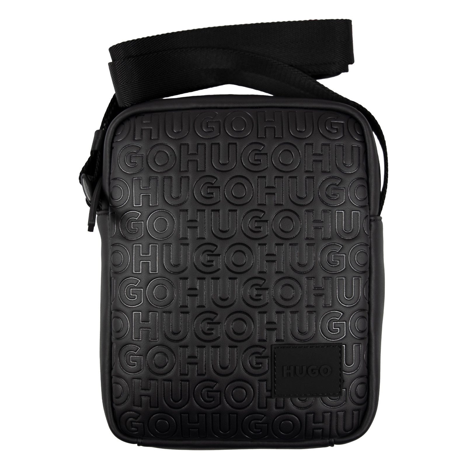 HUGO Umhängetasche Ethon2.0HI_MN_NS Zip, mit eingestanztem Logo-Muster