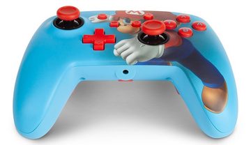 PowerA Nintendo Switch Controller - Mario Punch Switch-Controller (Mario Punch, Kabelgebunden, Kabel abnehmbar, 2 Advanced Gaming-Tasten)