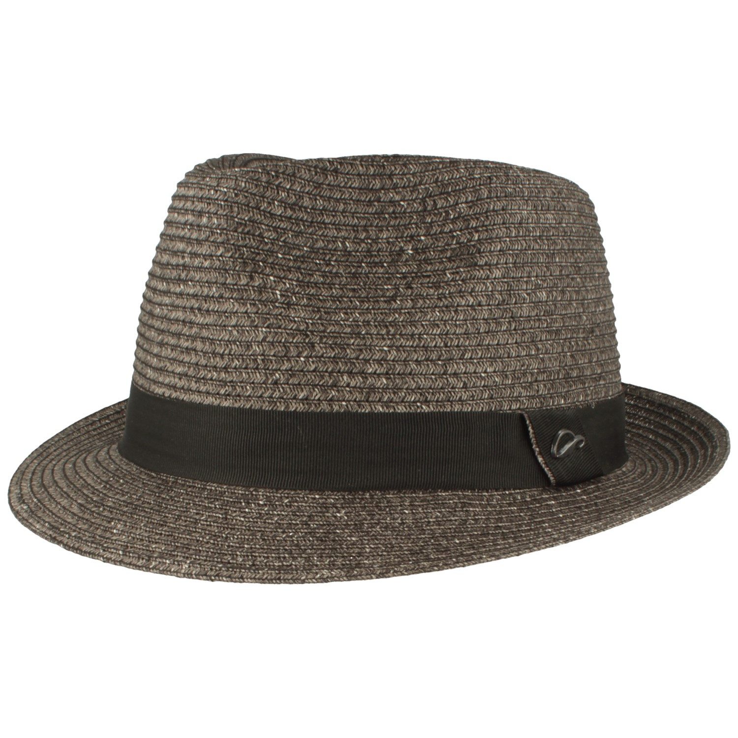 Göttmann Strohhut Sommerlicher Trilby Newmann aus 100% Stroh mit Ripsband