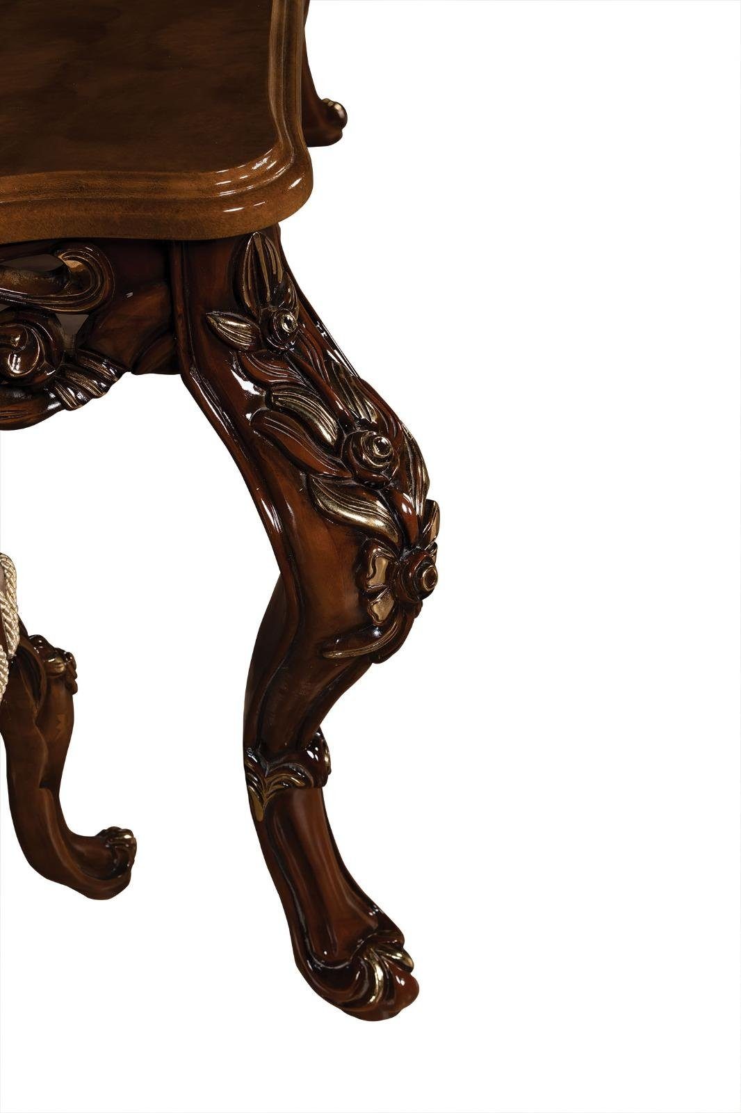 JVmoebel Barock Klassisches Möbel 4 mit Tisch Stil Stühlen Rokoko Esszimmer Essgruppe,