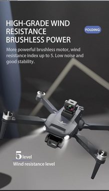 LUXWALLET Libra X Dodge - Hindernisvermeidungssensor Drohne (Full HD, Quadrocopter - 30Km/h - WiFi GPS 1,2 KM - 3-Achsen Gimbal -Mit Kamera)