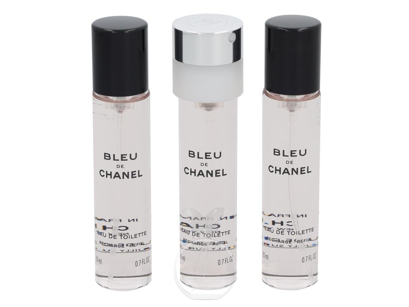 CHANEL Туалетная вода Chanel Bleu de Chanel Туалетная вода 3 x 20 ml ohne Zerstäuber, 1-tlg.