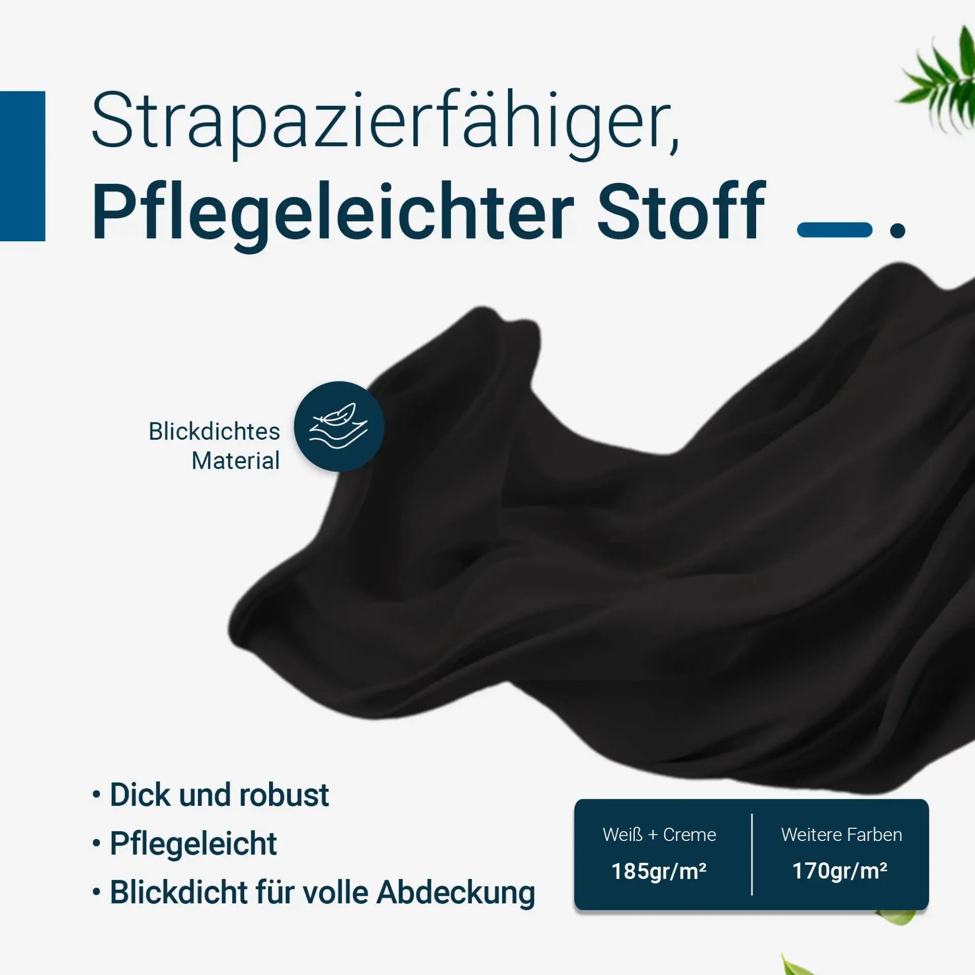 TexDeko Biertischhusse Biertischhussen Premium für Bierzeltgarnituren (nur Tisch), Länge & Breite: Nach Wahl, blickdicht & pflegeleicht – Bild 4 von 5
