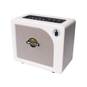Mooer Audio Verstärker (Hornet White 30W Modeling Guitar Amplifier - Transistor Combo)