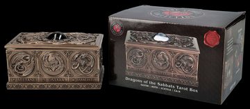 Figuren Shop GmbH Aufbewahrungsbox Tarotbox Drache - Dragons of Sabbats - Anne Stokes - Aufbewahrungsbox