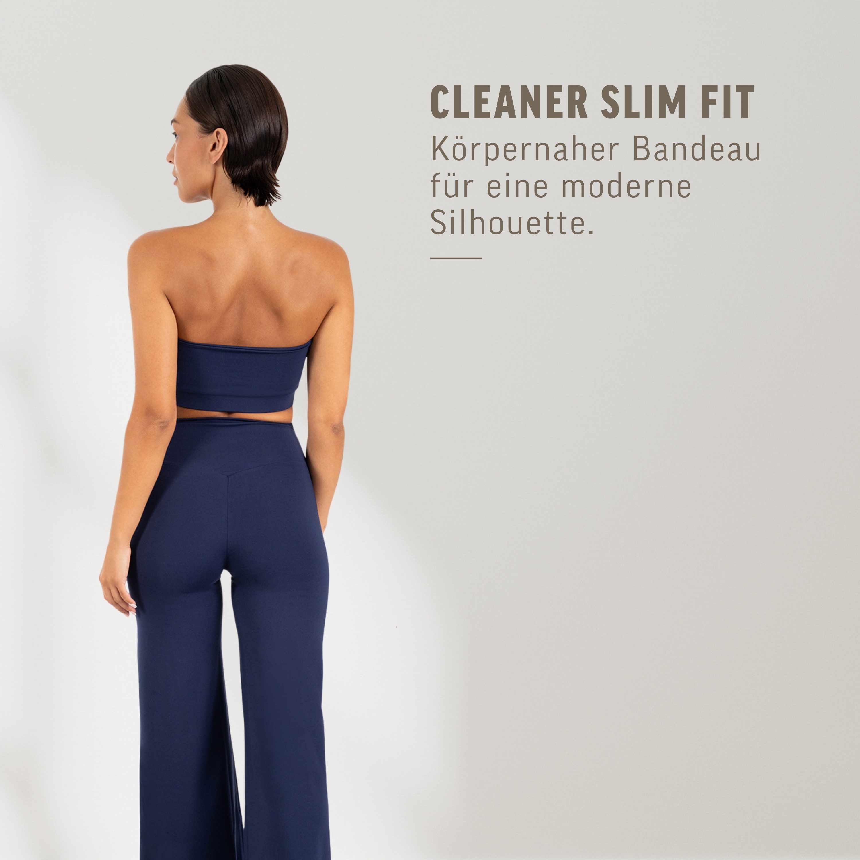 Smilodox Sport-BH Neola Gym BH Damen, Bustier, Slim Fit, Fitness BH, Yogatop Bandeau Style, Stretch Komfort, elastisch, Gym, schulterfrei