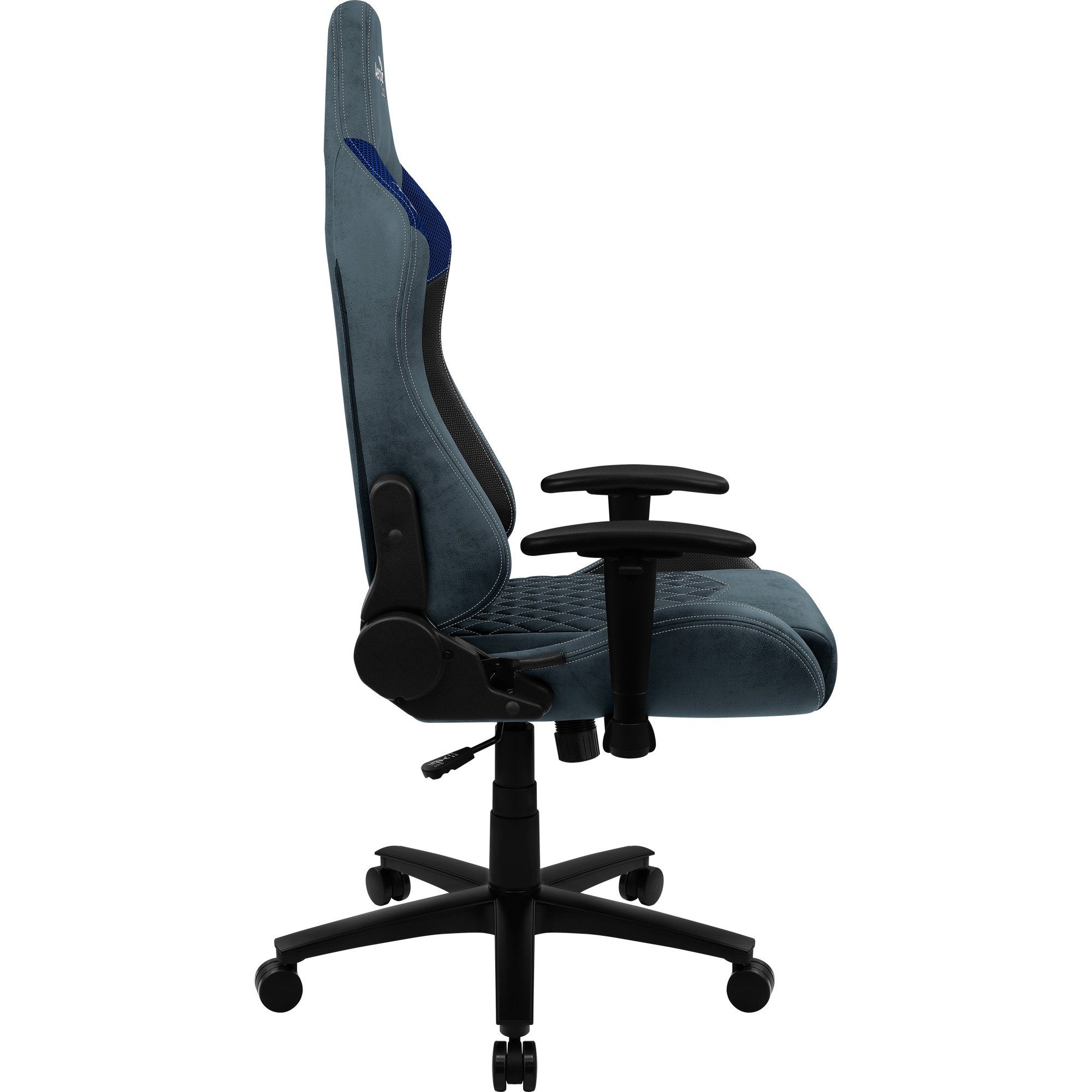 Aerocool Gaming-Stuhl Aerocool DUKE, (Steel Gaming-Stuhl, Blue)