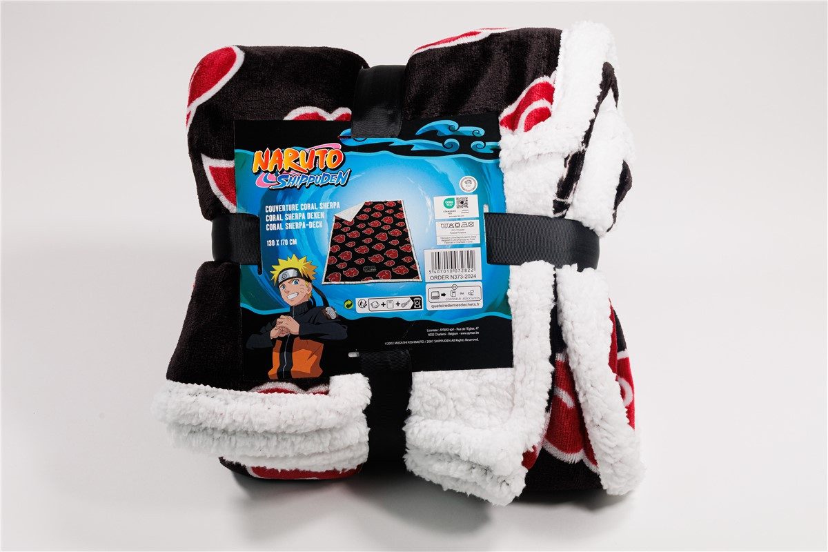 Wohndecke Anime Naruto Shippuden Coral Decke warme Kuscheldecke 130x170 cm, günstig online kaufen