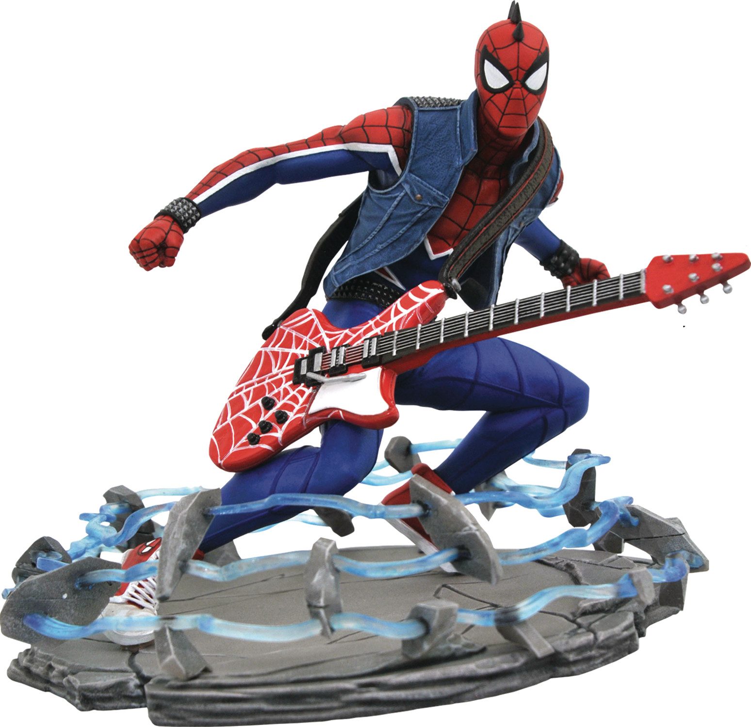 Diamond Select Actionfigur Marvel Gallery Spider-Man Video Game 2018 Spider-Punk Statue