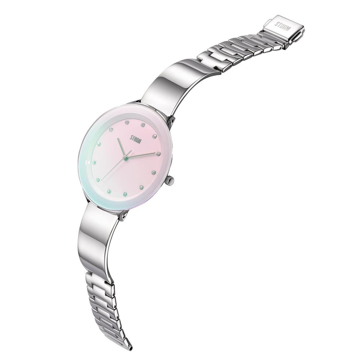 STORM Quarzuhr Storm Damenarmbanduhr 47401/LPK Ostele Lazer Pink, (1-tlg)