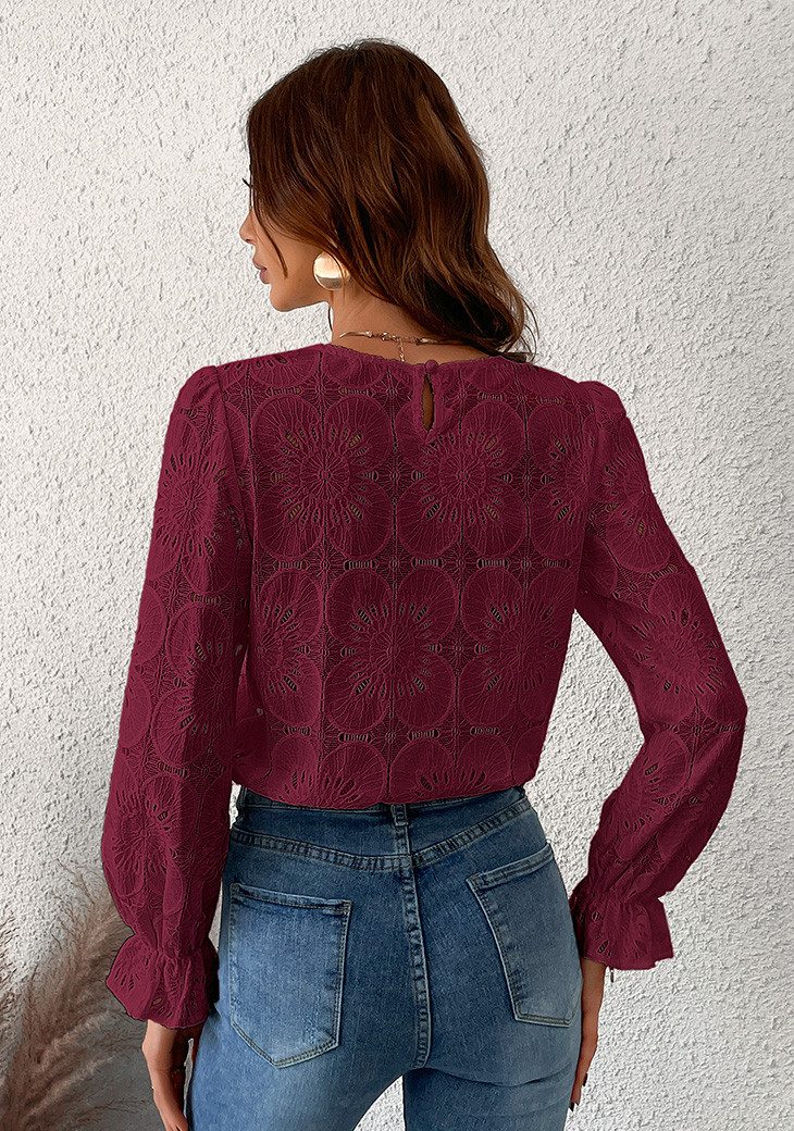 Cupshe Blusentop Romantisches Strick Top aus günstig online kaufen