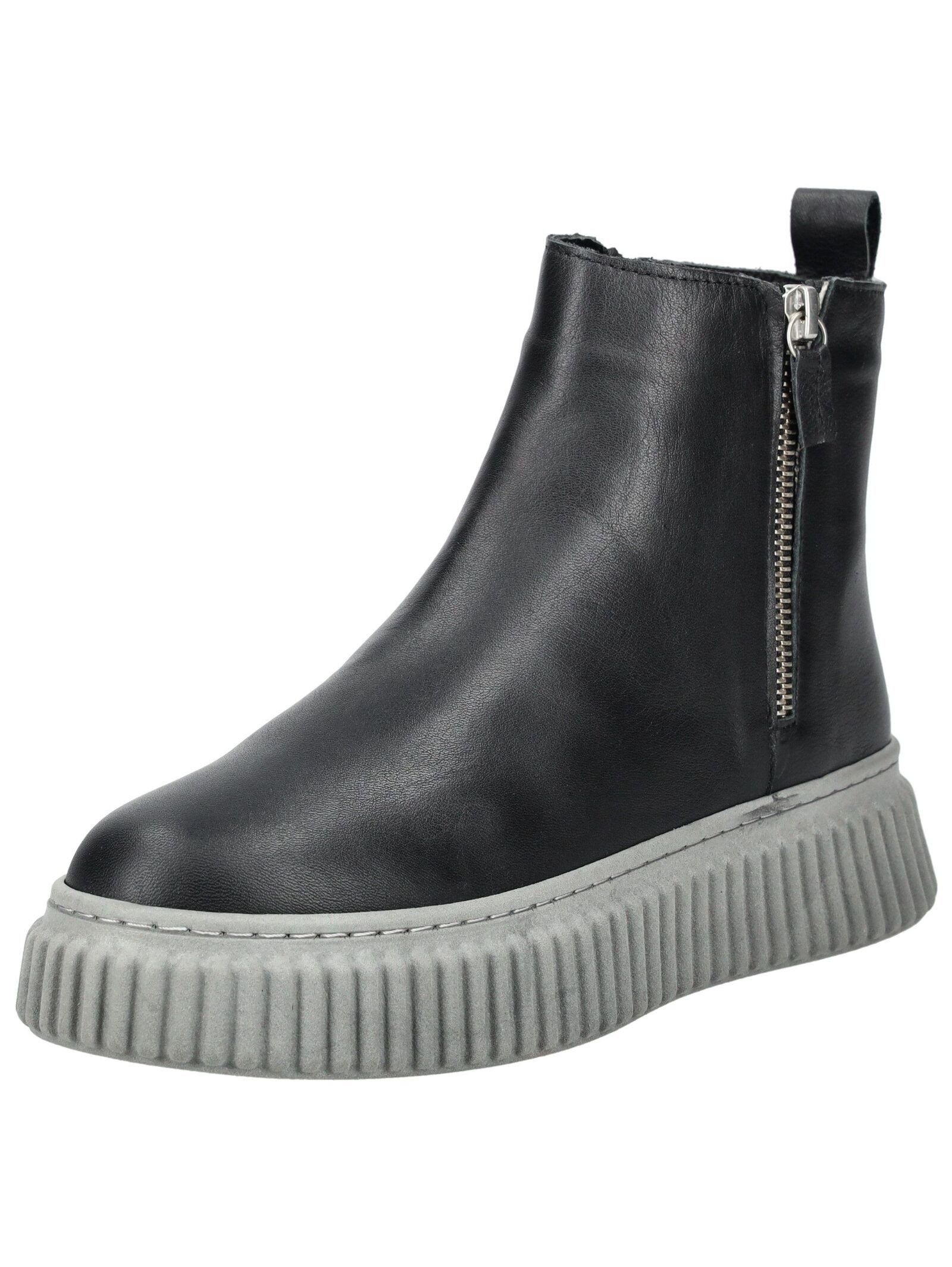 Andrea Conti Stiefelette Leder Plateaustiefelette