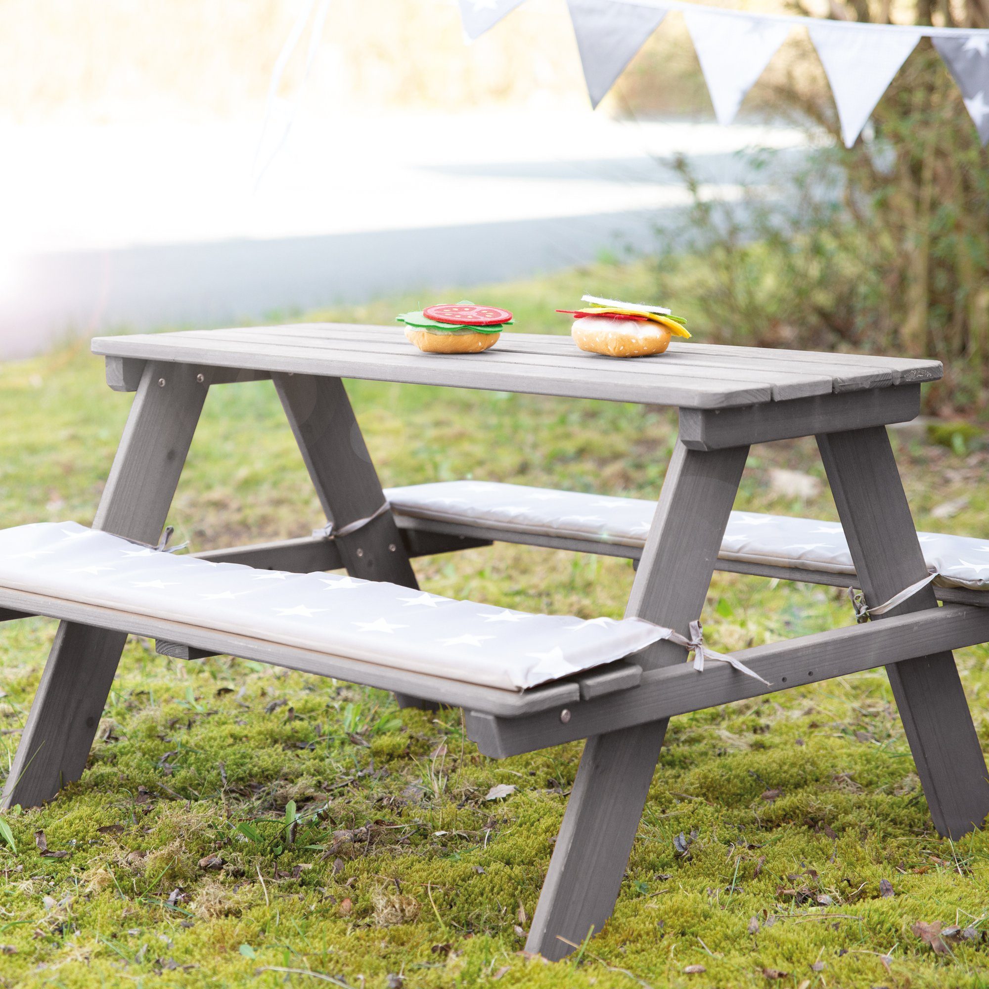 roba® Garten-Kindersitzgruppe Picknick for 4, Kindersitzgarnitur, günstig online kaufen