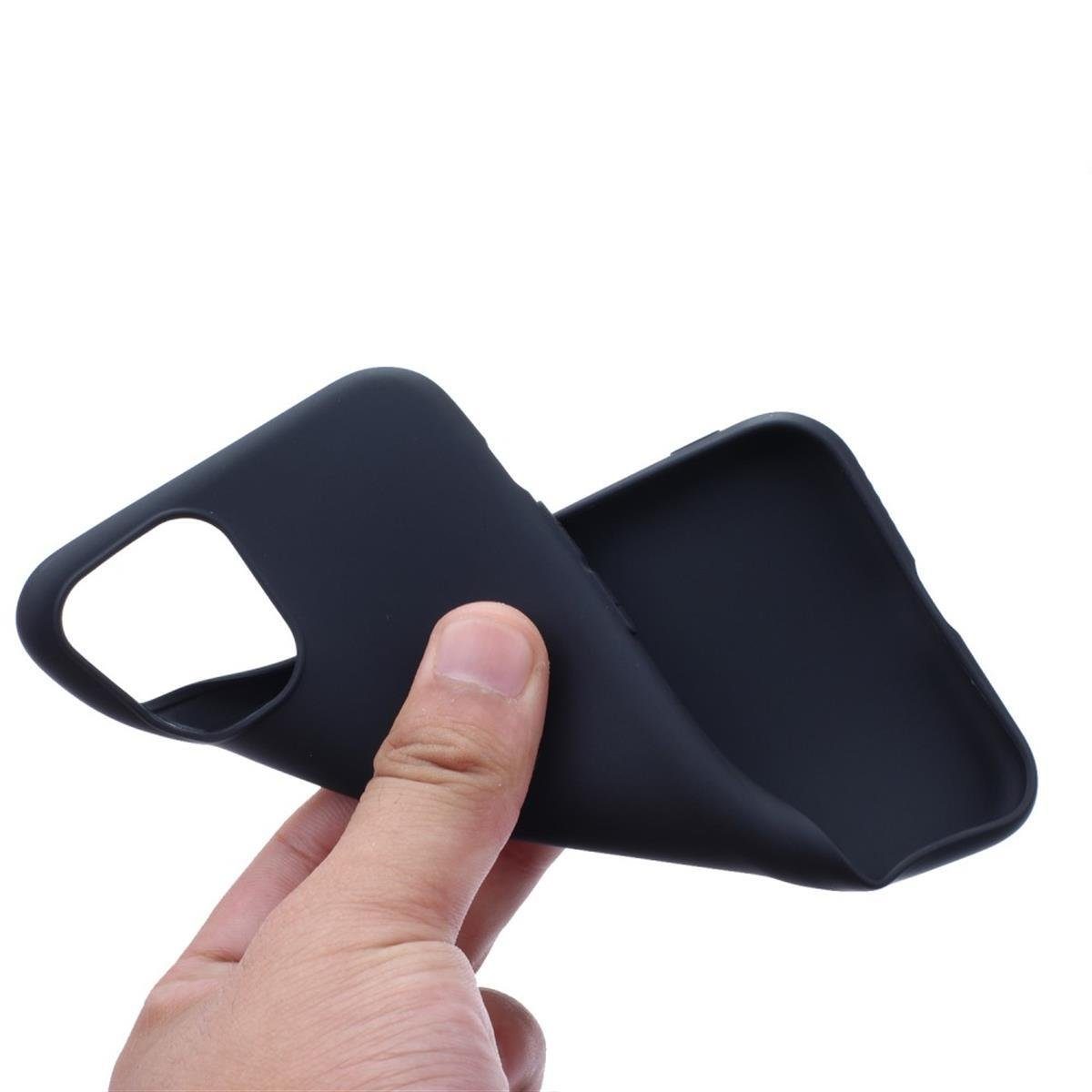 CoverKingz Handyhülle Hülle für Apple iPhone 11 Pro Max [6,5 Zoll] Handyhülle Silikon Cover 15,4 cm (6,06 Zoll), Schutzhülle Handyhülle Silikoncover Softcase farbig