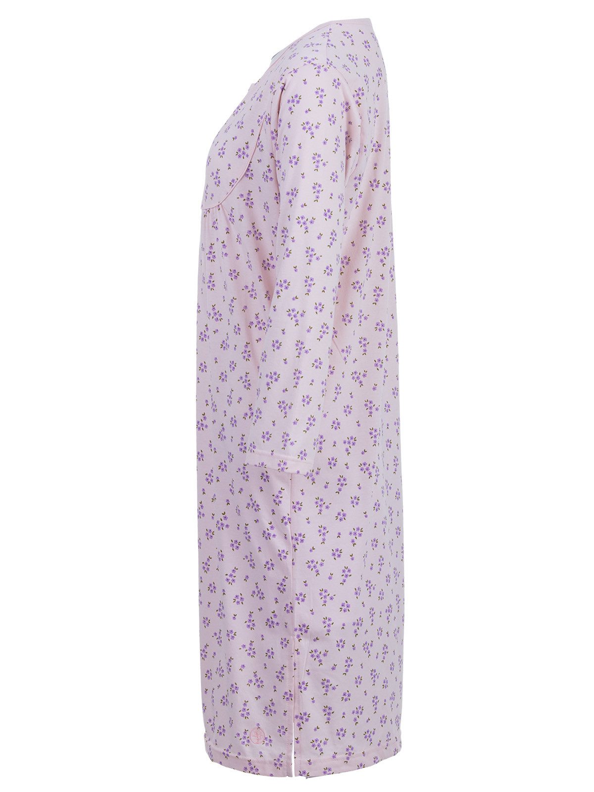zeitlos Nachthemd Nachthemd Langarm - Ina Blumen günstig online kaufen