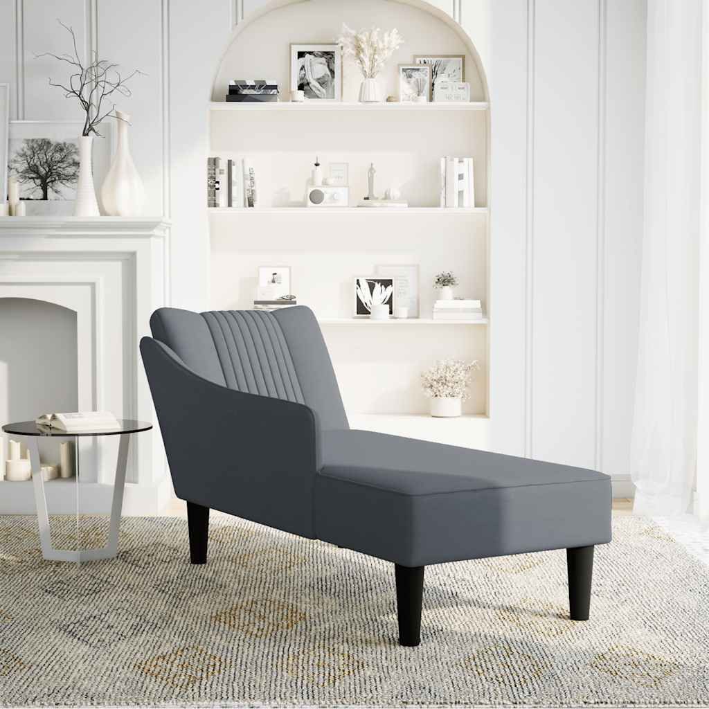 vidaXL Chaiselongue Chaiselongue mit Rechter Armlehne günstig online kaufen