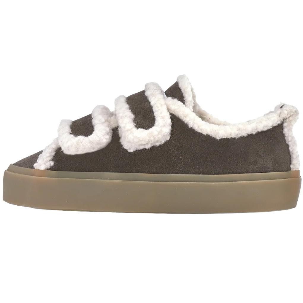 INUIKII Inuikii Shearling Low Velcro Stiefelette