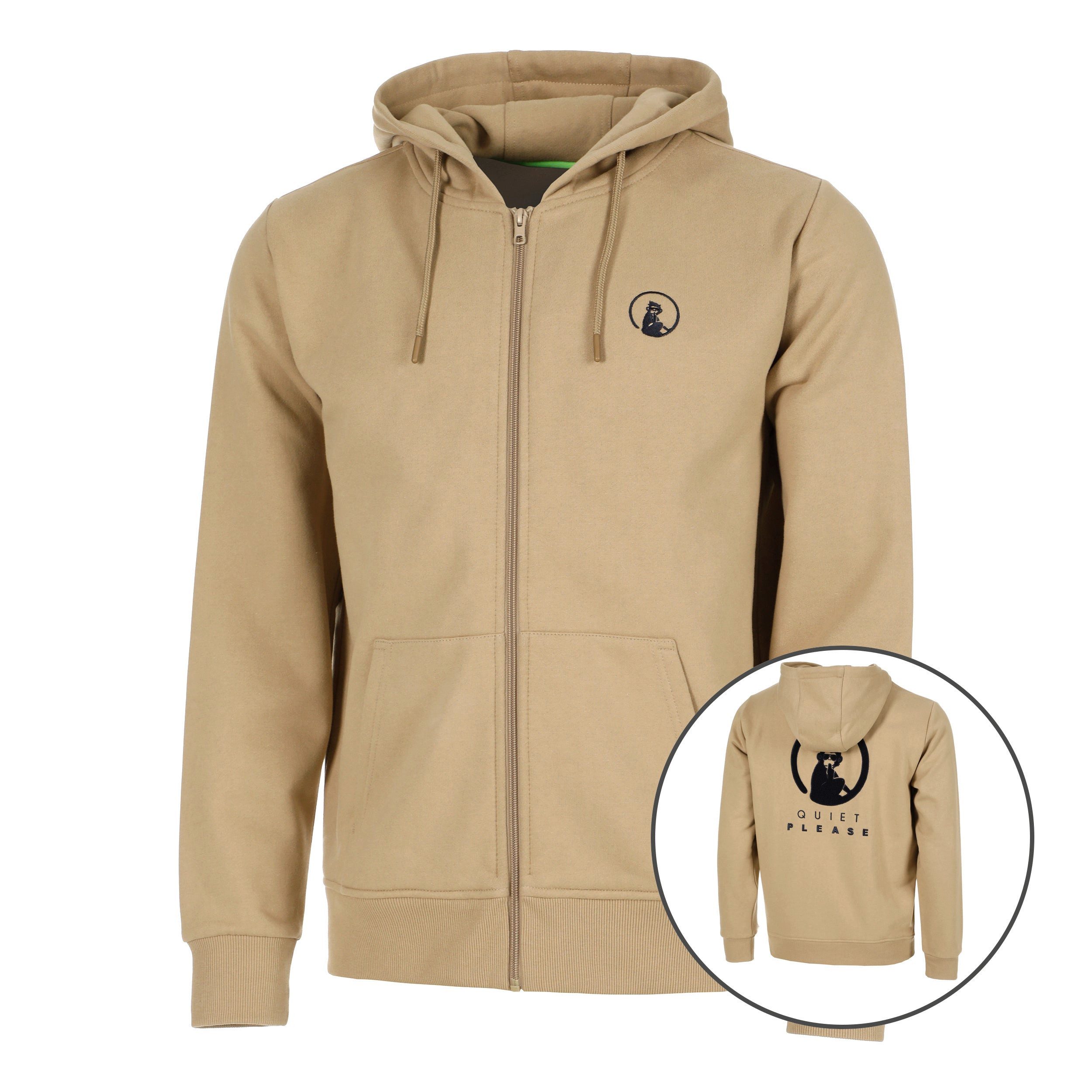 Sweatjacke Tonal Zip