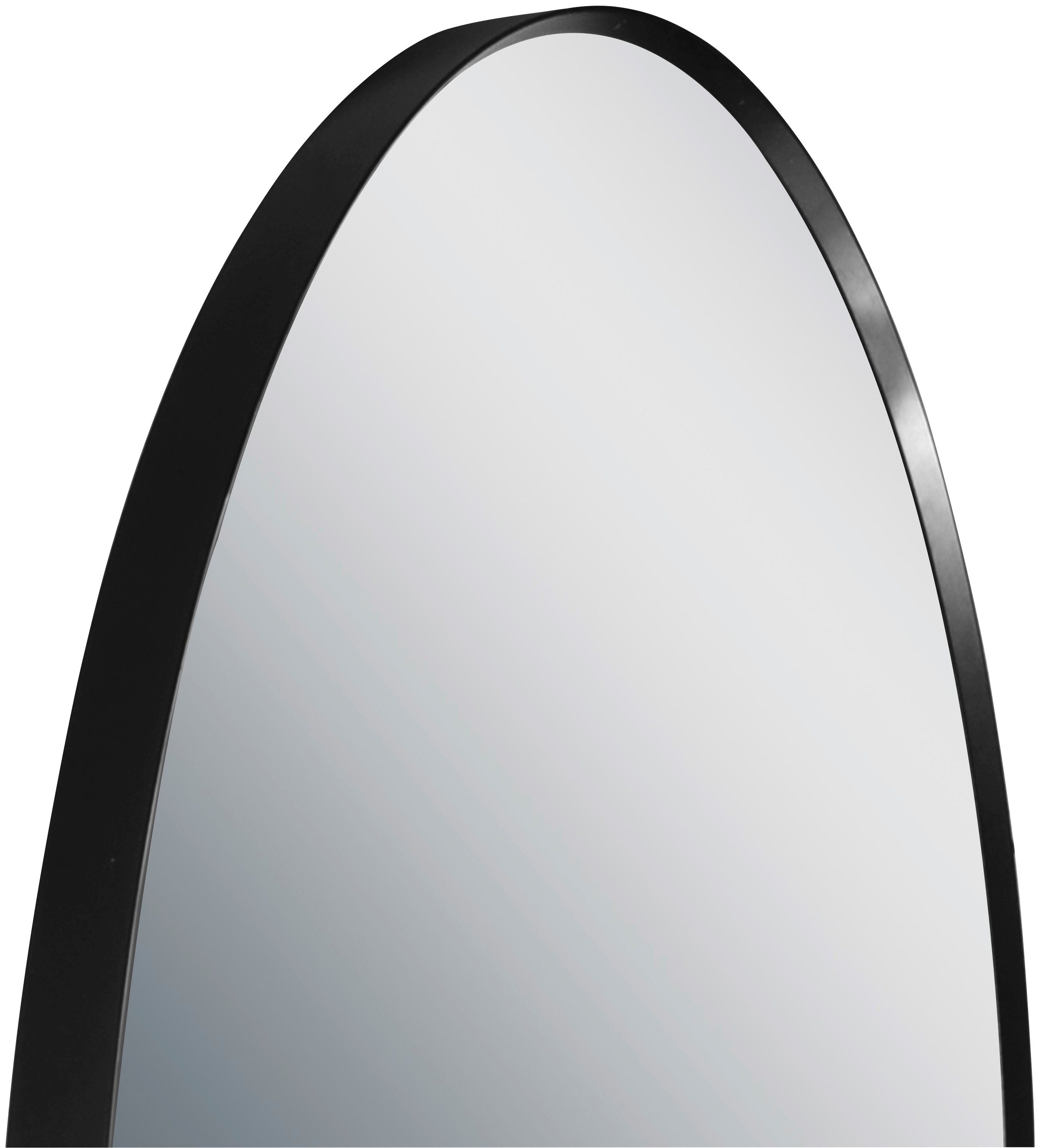 Badspiegel 60 (Komplett-Set), cm Black Talos Circle Durchmesser: