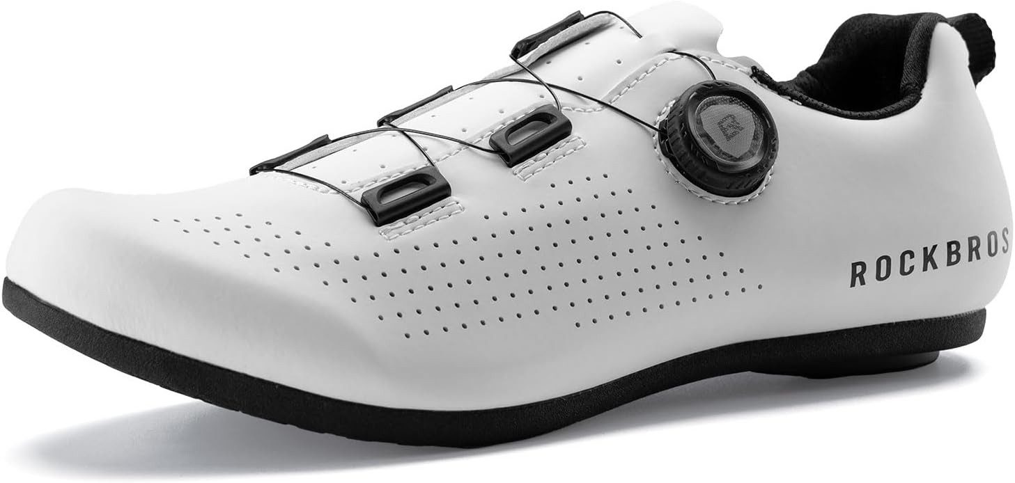ROCKBROS Unisex Fahrradschuhe für Rennrad & MTB mit Drehverschluss Fahrradschuh