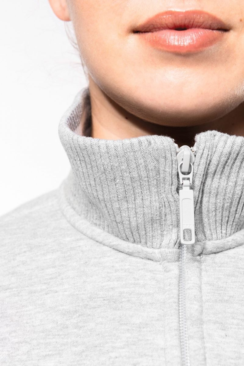 Kariban Outdoorjacke Damen Fleece-Sweater mit Zip