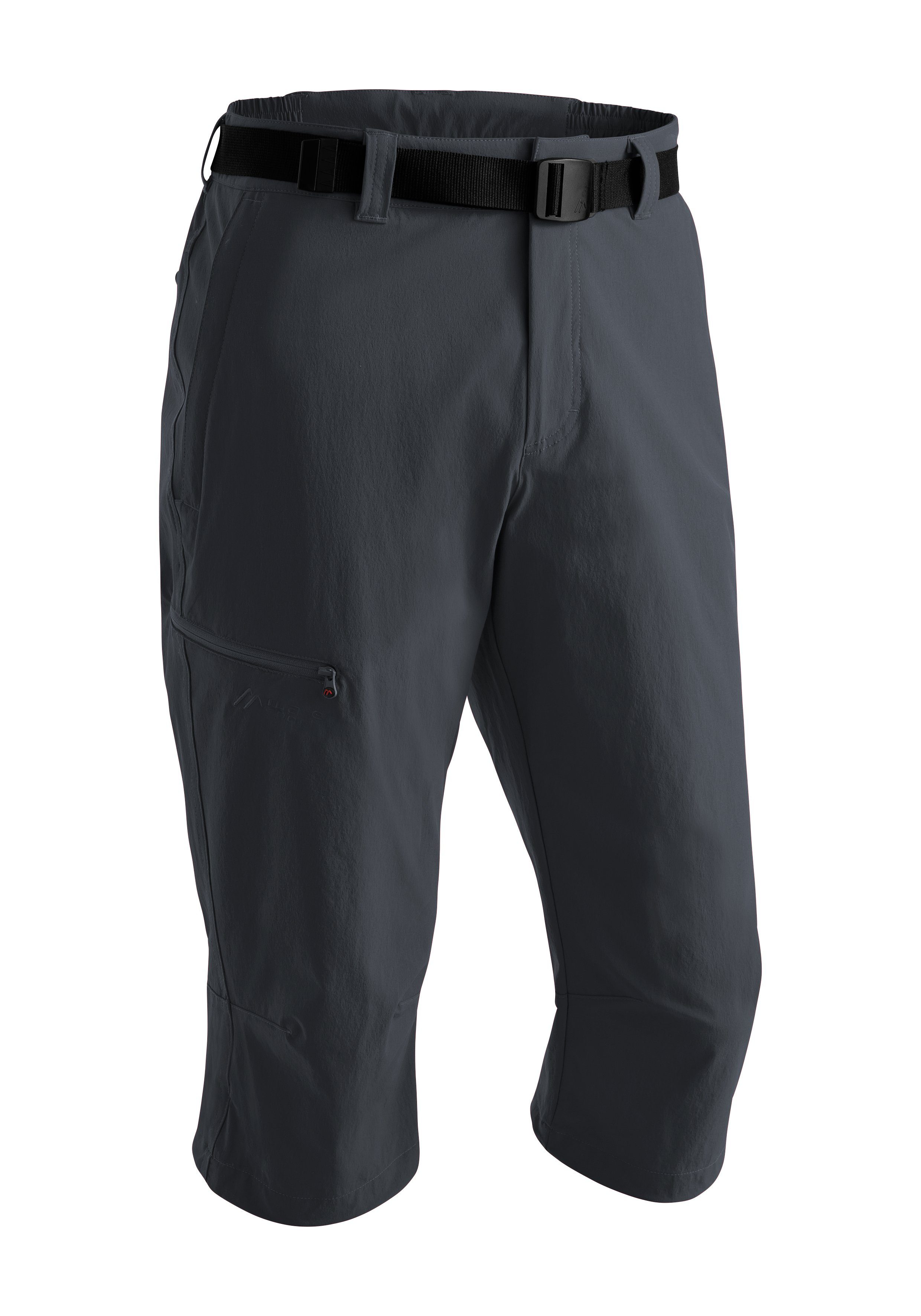 Maier Sports Caprihose Jennisei kurze Hose Herren, luftige Wanderhose, leichte Outdoorhose, Reg Fit