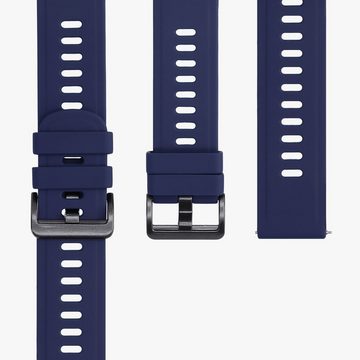 kwmobile Uhrenarmband 2x Sportarmband für AGPTEK LW11, Armband TPU Silikon Set Fitnesstracker