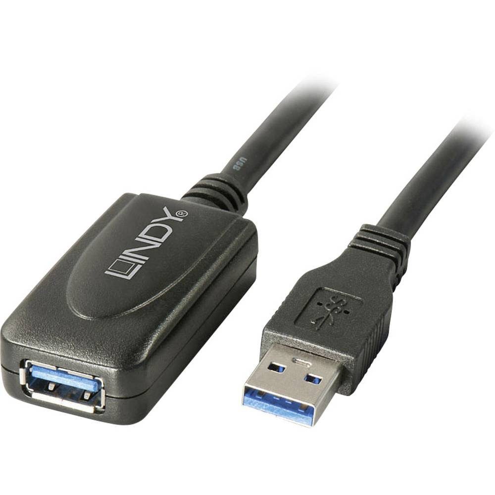 USB 3 Aktiv-Verlängerung 5m USB-Kabel