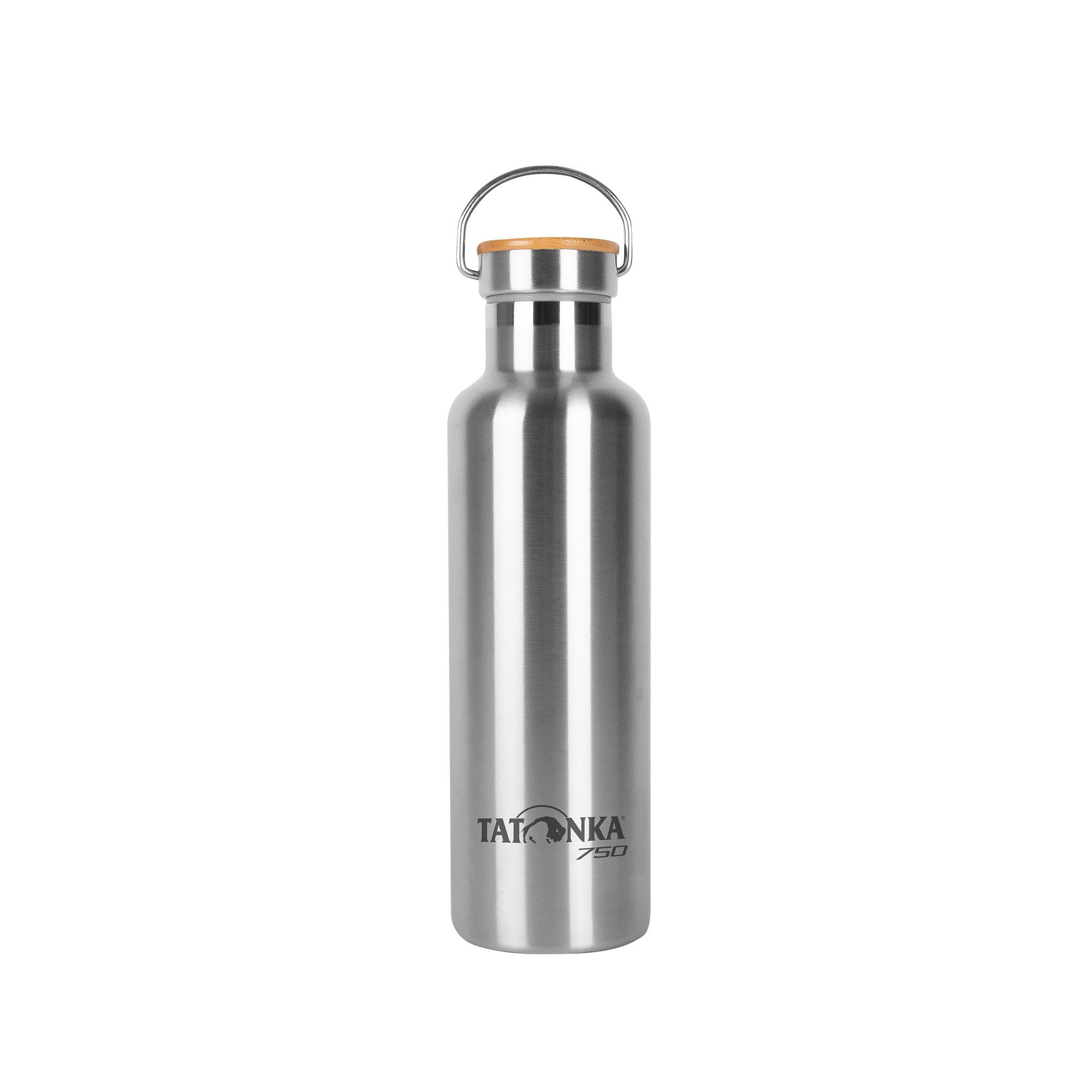 TATONKA® Isolierflasche Hot + Cold Stuff Bamboo Lid 750 Isolierflasche