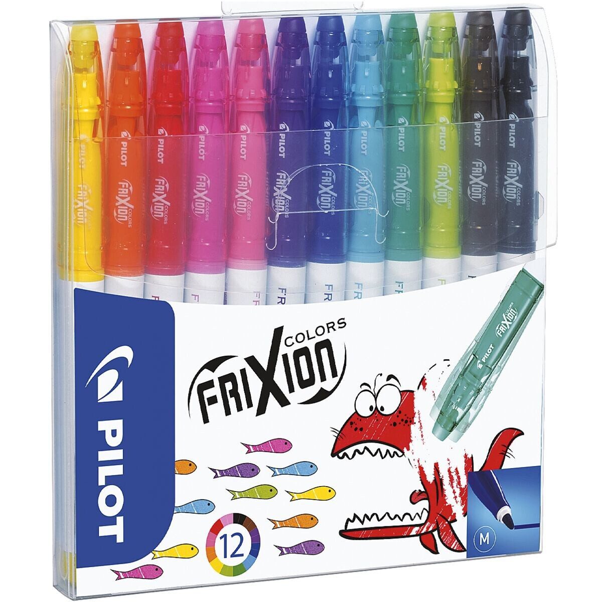 PILOT Filzstift FriXion Colors, (12-tlg), radierbar