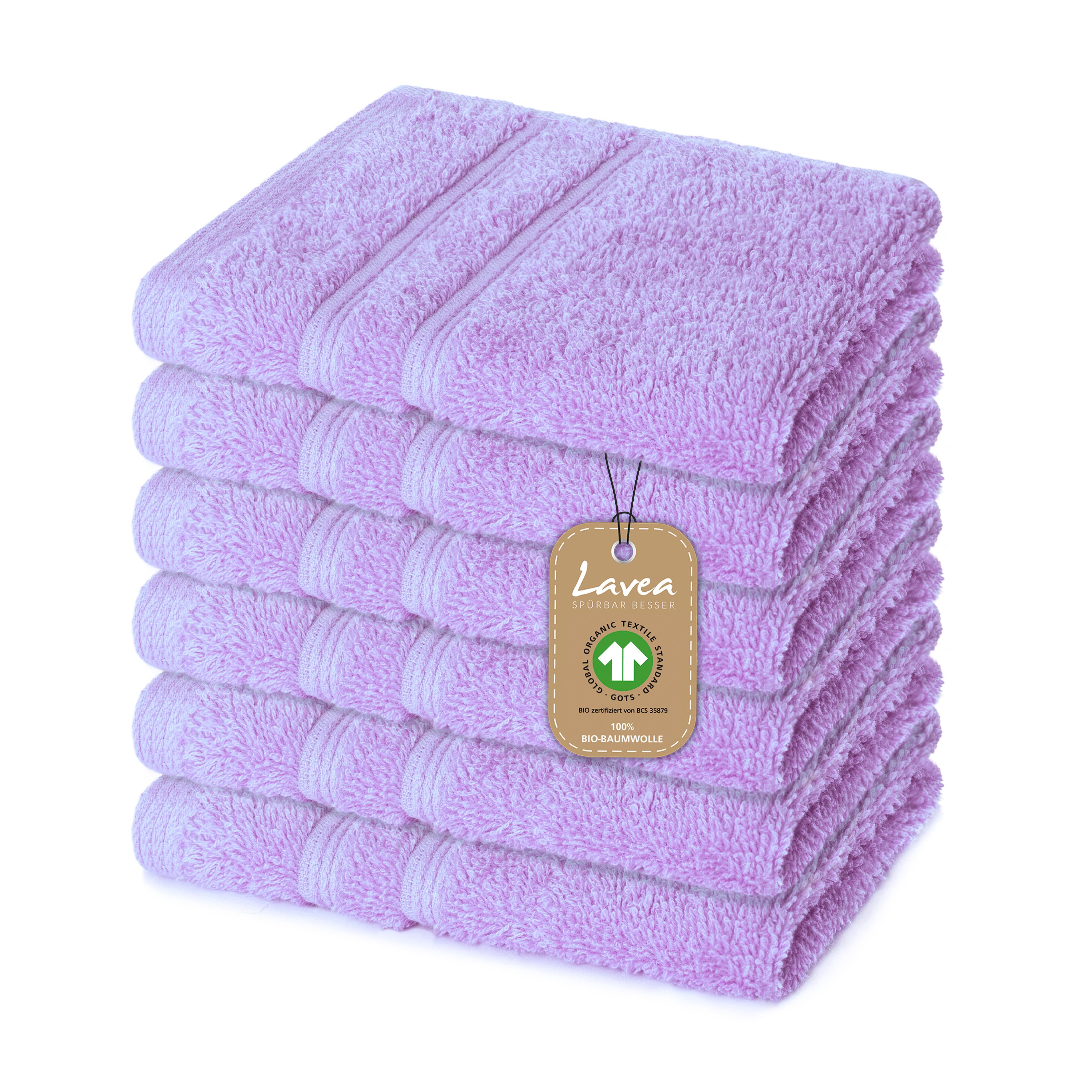 Lavea Handtuch Set Bio-Baumwoll Serie Bali, günstig online kaufen