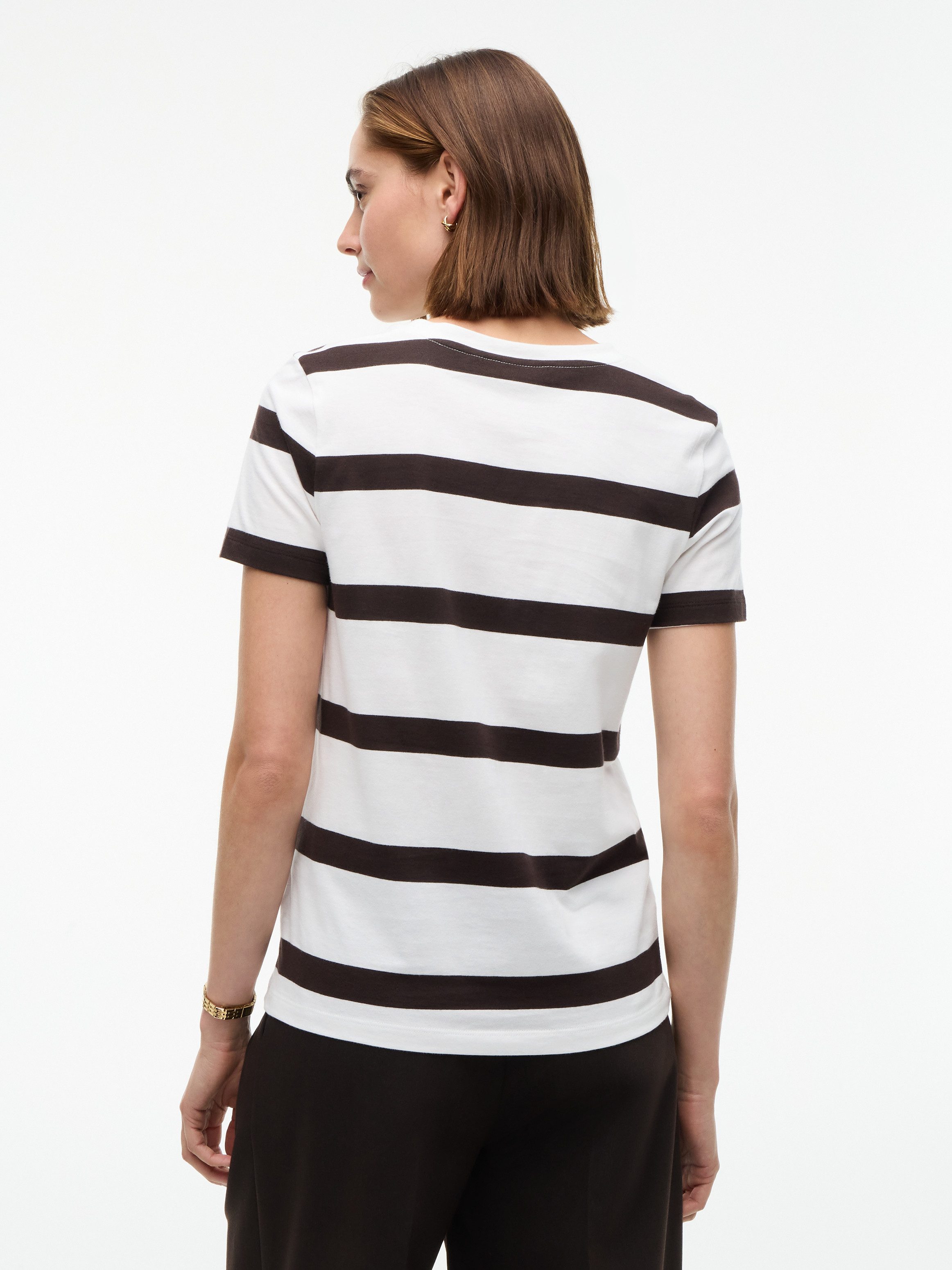 Tommy Hilfiger Kurzarmshirt SCRIPT REG C-NK SS T-SHIRT Baumwolle