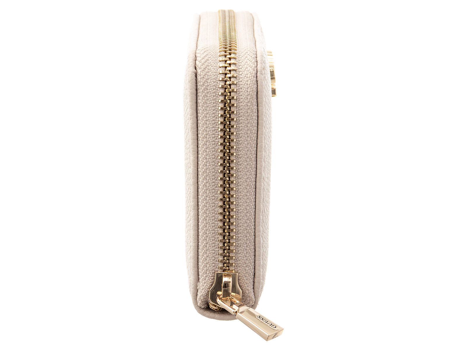 Guess Geldbörse SWBG7459137 LAUREL II SLG SMALL ZIP AROUND Woman (Stück, 1-tlg., 1), Logoschriftzug