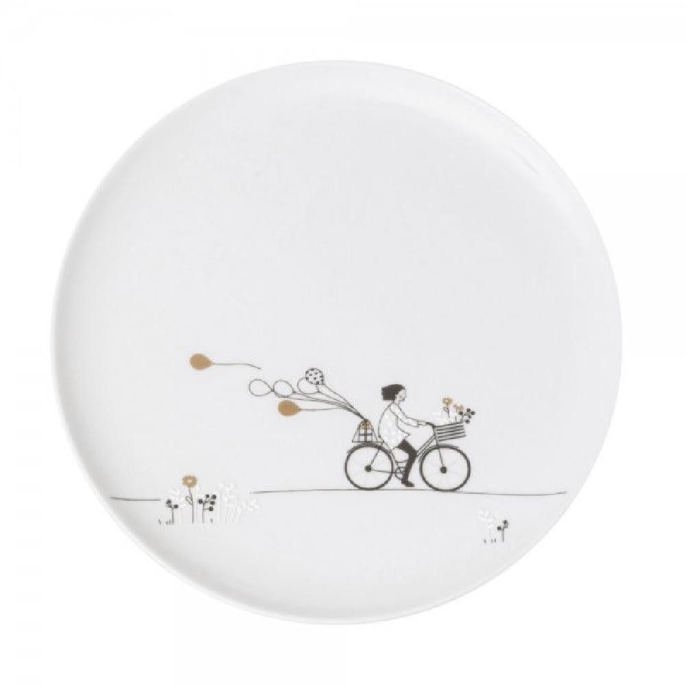 Räder Frühstücksteller Design Тарелки Geschenkteller Hobby Radfahren (15cm)