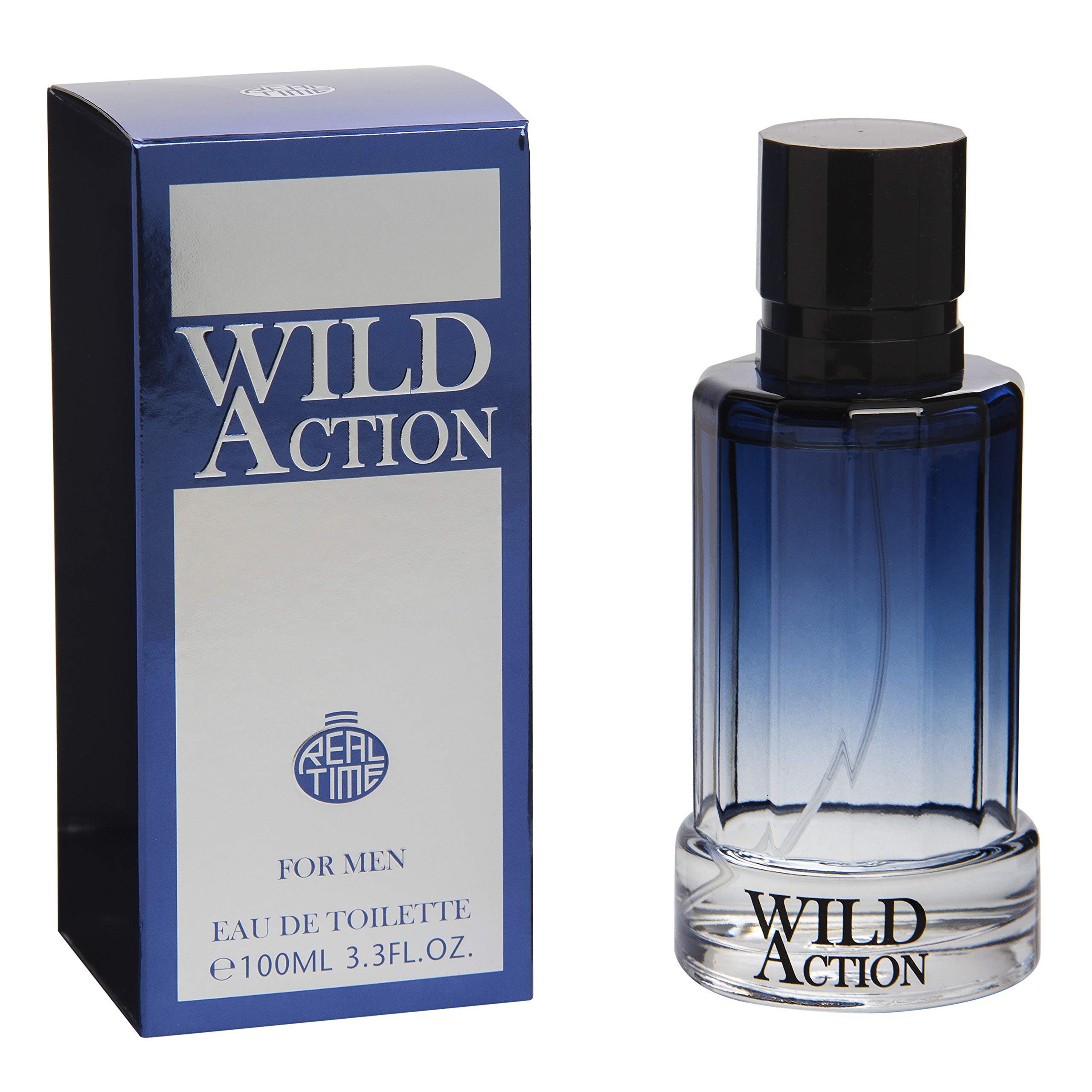 MAVURA RT Eau de Toilette WILD ACTION - Herren Parfüm - frische & würzige Noten, - 100ml - Duftzwilling / Dupe Sale