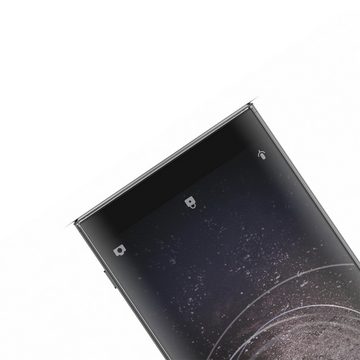 CoolGadget Schutzfolie Panzerfolie für Sony Xperia XA2 Ultra, (9H Härtegrad, 2x Schutzglas, 1xReinigungset), Displayfolie Schutzfolie 2 Stück für Sony Xperia XA2 Ultra Glas Folie