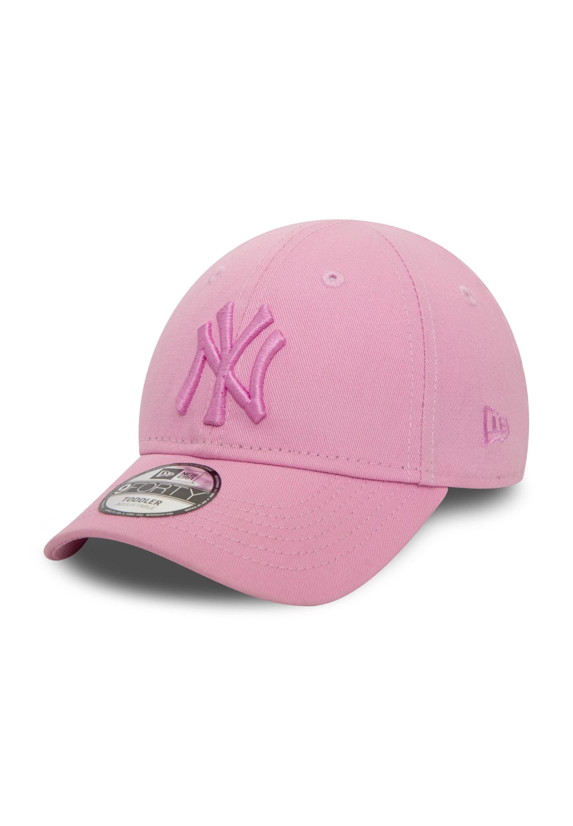 New Era Baseball Cap New York Yankees MLB League Essential Tonal Rosa 9Forty Cap für Kleink (1-St)