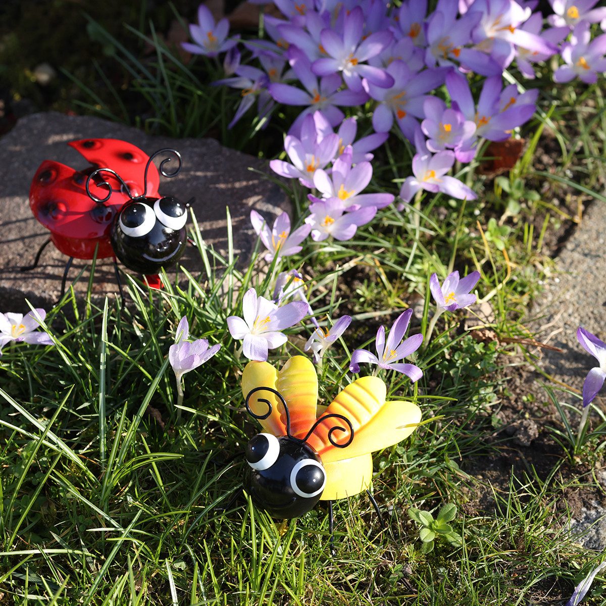 Viana Gartenfigur Marienkäfer Biene Magnet Deko günstig online kaufen