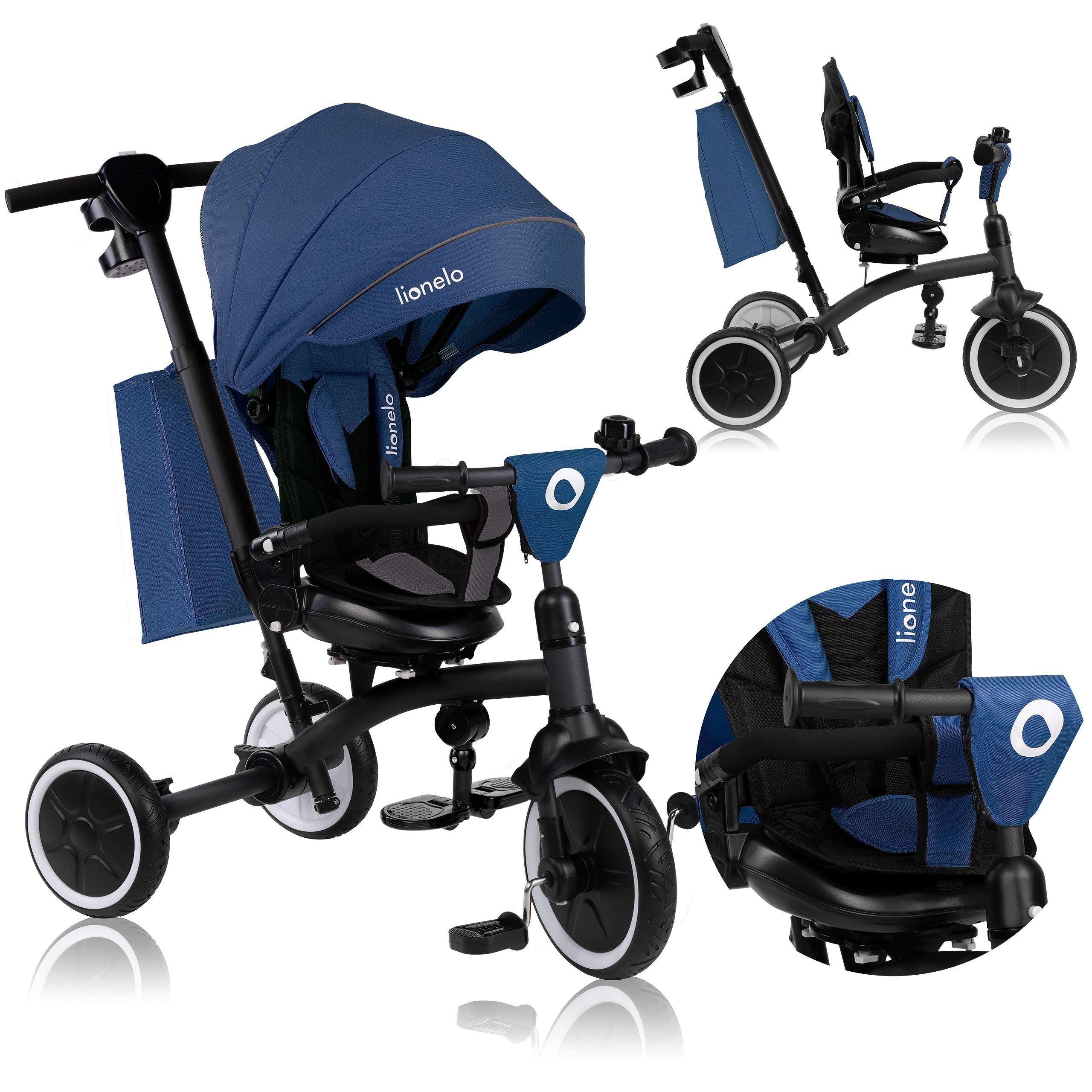 Dreirad-Kinderwagen TRIS PLUS