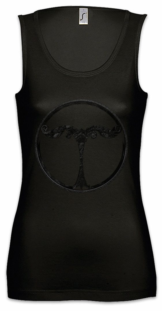 Urban Backwoods Tanktop Irminsul II Ärmelloses Damen T-Shirt Yggdrasil Tree günstig online kaufen