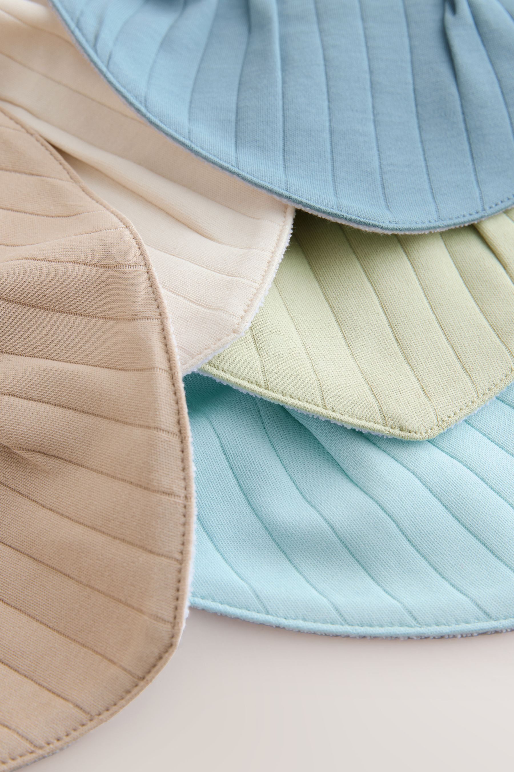 Next Lätzchen 5er-Pack Baby Kurzarm-Bodysuits mit Lätzchen, (5-St)