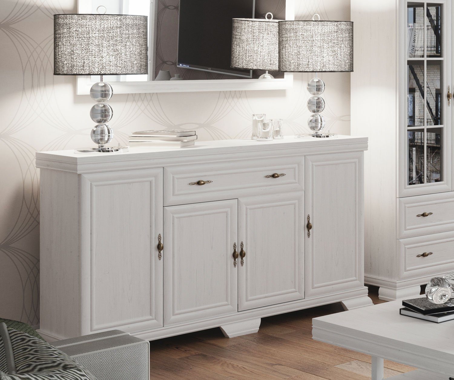 Feldmann-Wohnen Sideboard Kora (1 St), 168cm günstig online kaufen